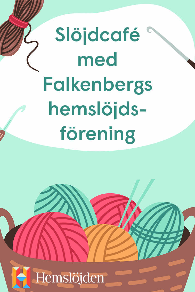 Slöjdcafé med Falkenbergs hemslöjdsförening 25/3